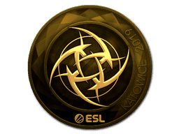 Sticker | Ninjas in Pyjamas (Gold) | Katowice 2019