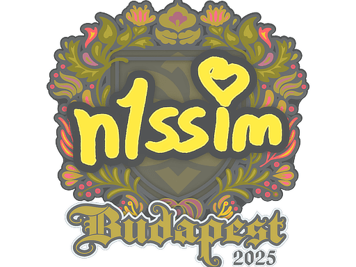 Sticker | n1ssim | Budapest 2025