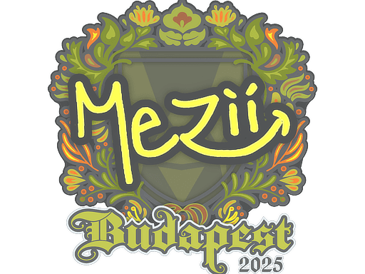 Sticker | mezii | Budapest 2025