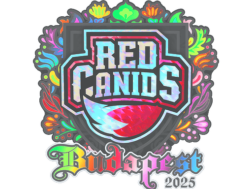 Sticker | RED Canids (Holo) | Budapest 2025