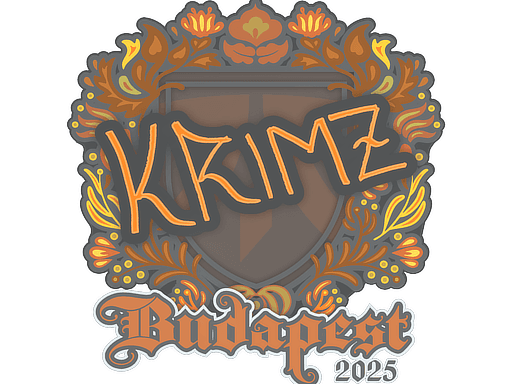 Sticker | KRIMZ | Budapest 2025