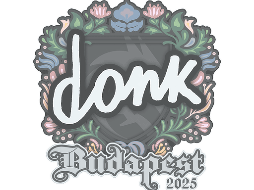 Sticker | donk | Budapest 2025