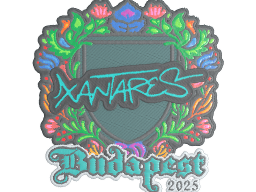 Sticker | XANTARES (Embroidered) | Budapest 2025