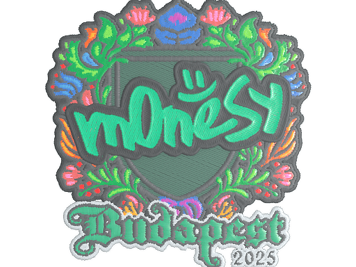 Sticker | m0NESY (Embroidered) | Budapest 2025