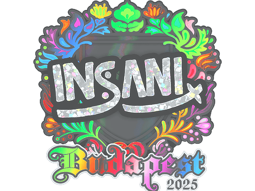 Sticker | insani (Holo) | Budapest 2025