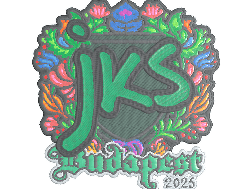 Sticker | jks (Embroidered) | Budapest 2025