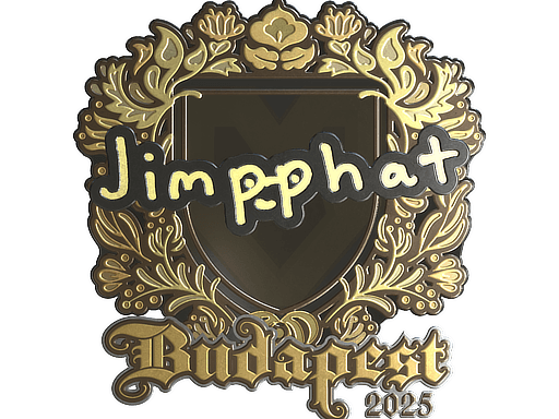 Sticker | Jimpphat (Gold) | Budapest 2025