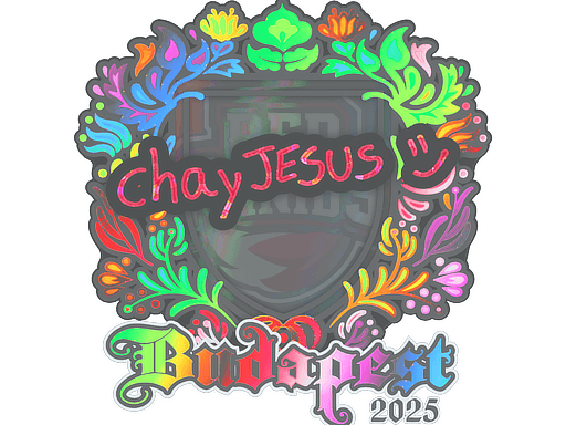 Sticker | chayJESUS (Holo) | Budapest 2025