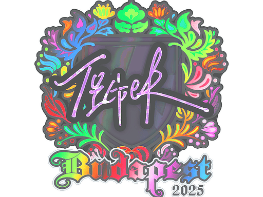 Sticker | Tiger (Holo) | Budapest 2025