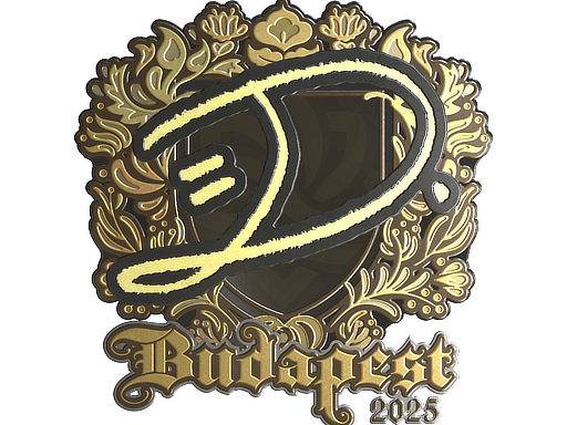 Sticker | dumau (Gold) | Budapest 2025