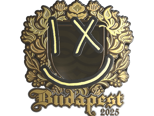 Sticker | lux (Gold) | Budapest 2025