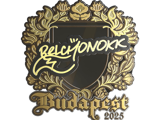 Sticker | BELCHONOKK (Gold) | Budapest 2025