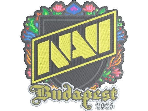 Sticker | Natus Vincere (Embroidered) | Budapest 2025