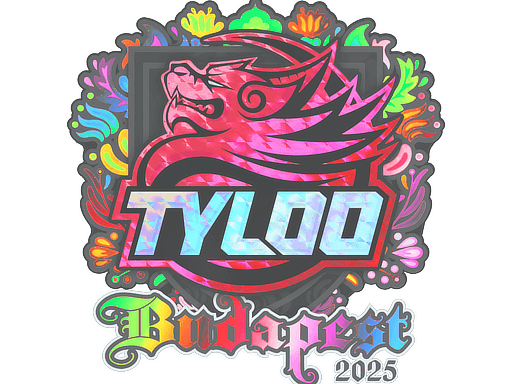 Sticker | TYLOO (Holo) | Budapest 2025