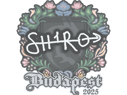 Sticker | sh1ro | Budapest 2025