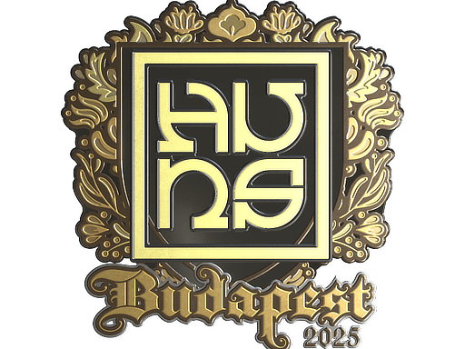 Sticker | The Huns (Gold) | Budapest 2025