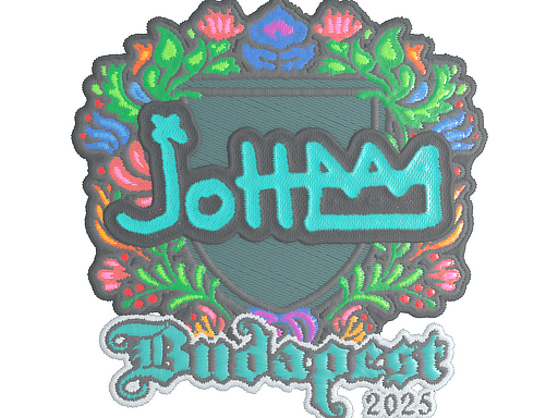 Sticker | jottAAA (Embroidered) | Budapest 2025
