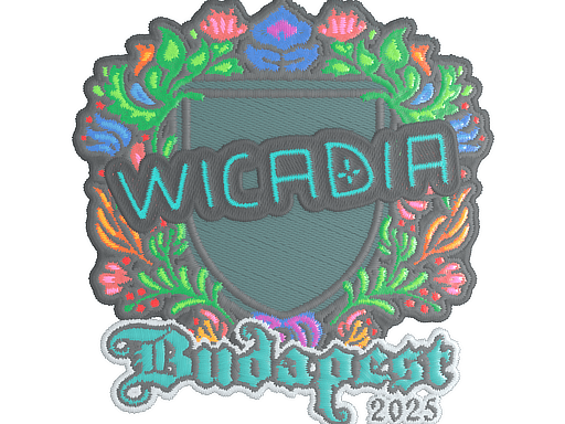 Sticker | Wicadia (Embroidered) | Budapest 2025
