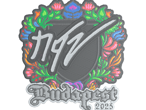Sticker | NQZ (Embroidered) | Budapest 2025