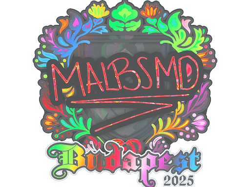 Sticker | malbsMd (Holo) | Budapest 2025