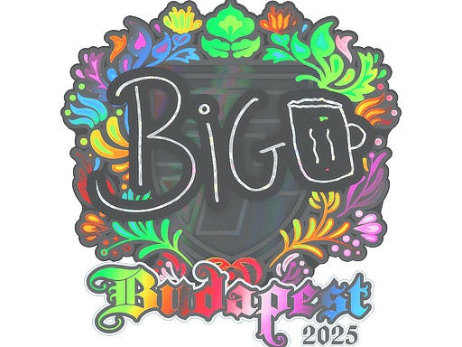 Sticker | biguzera (Holo) | Budapest 2025