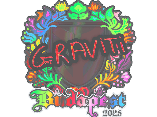 Sticker | Graviti (Holo) | Budapest 2025