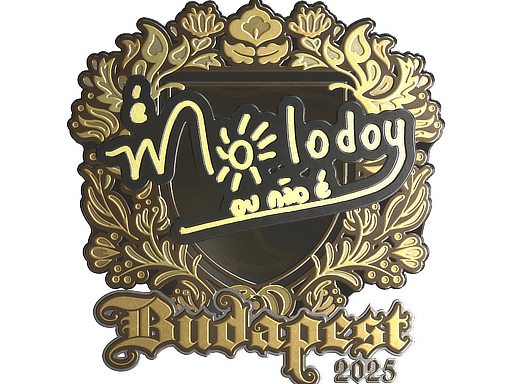 Sticker | molodoy (Gold) | Budapest 2025