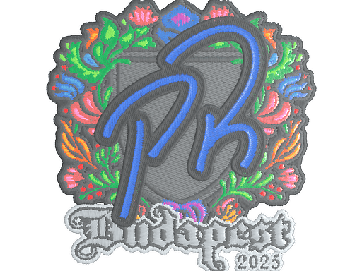 Sticker | PR (Embroidered) | Budapest 2025