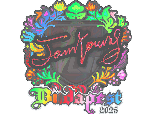 Sticker | JamYoung (Holo) | Budapest 2025