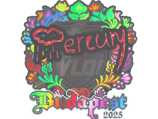 Sticker | Mercury (Holo) | Budapest 2025