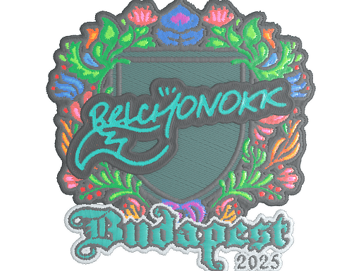 Sticker | BELCHONOKK (Embroidered) | Budapest 2025