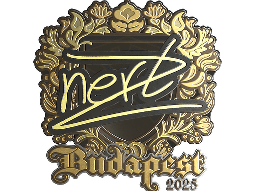 Sticker | NertZ (Gold) | Budapest 2025