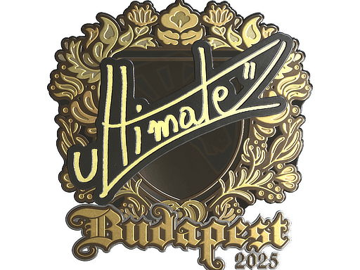 Sticker | ultimate (Gold) | Budapest 2025
