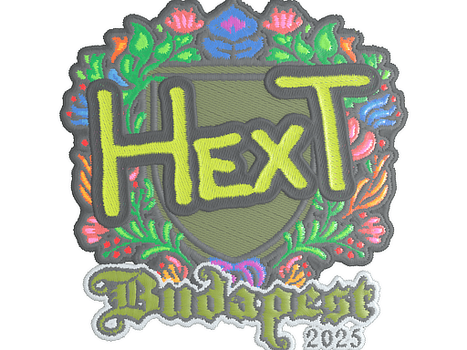Sticker | HexT (Embroidered) | Budapest 2025
