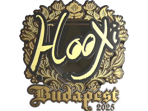 Sticker | HooXi (Gold) | Budapest 2025