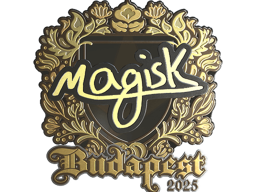 Sticker | Magisk (Gold) | Budapest 2025