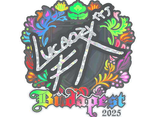 Sticker | Lucaozy (Holo) | Budapest 2025