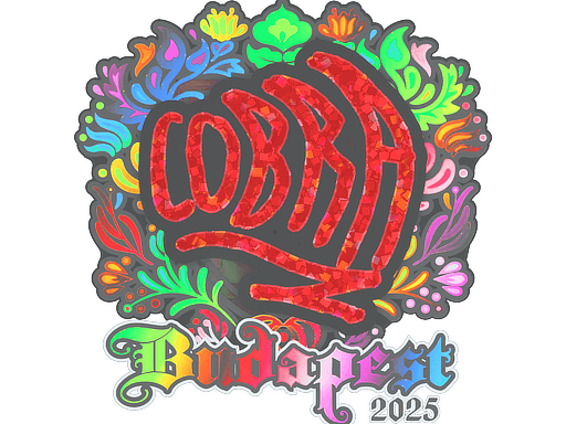 Sticker | cobra (Holo) | Budapest 2025