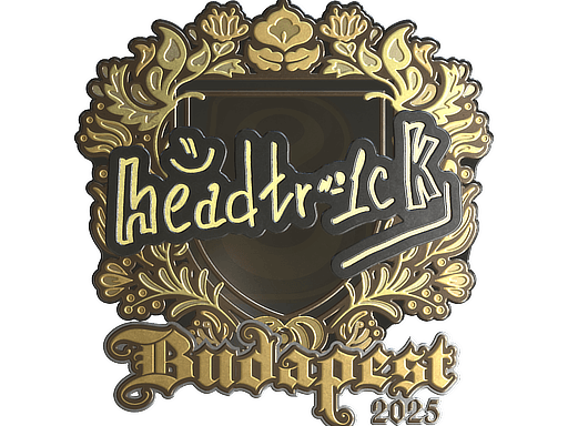 Sticker | headtr1ck (Gold) | Budapest 2025