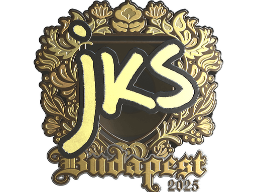 Sticker | jks (Gold) | Budapest 2025
