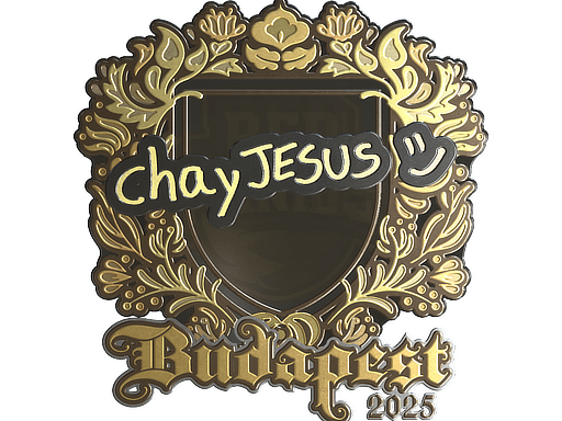 Sticker | chayJESUS (Gold) | Budapest 2025