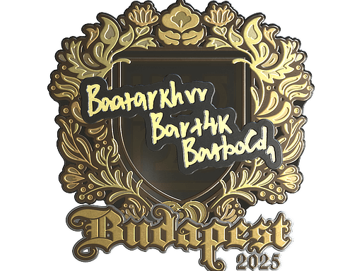 Sticker | Bart4k (Gold) | Budapest 2025