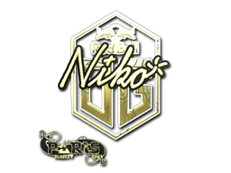 Sticker | niko (Gold) | Paris 2023