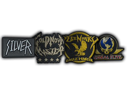 Metal Skill Group Patch Collection