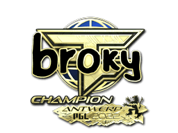 broky (Gold, Champion) | Antwerp 2022